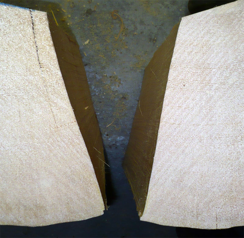 Tonewood with No-Run-Out and no spiral growth